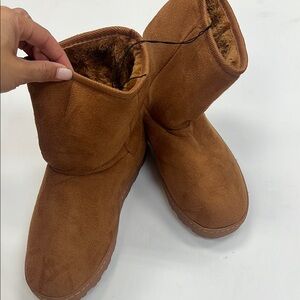 Cozy Brown Ankle Boots